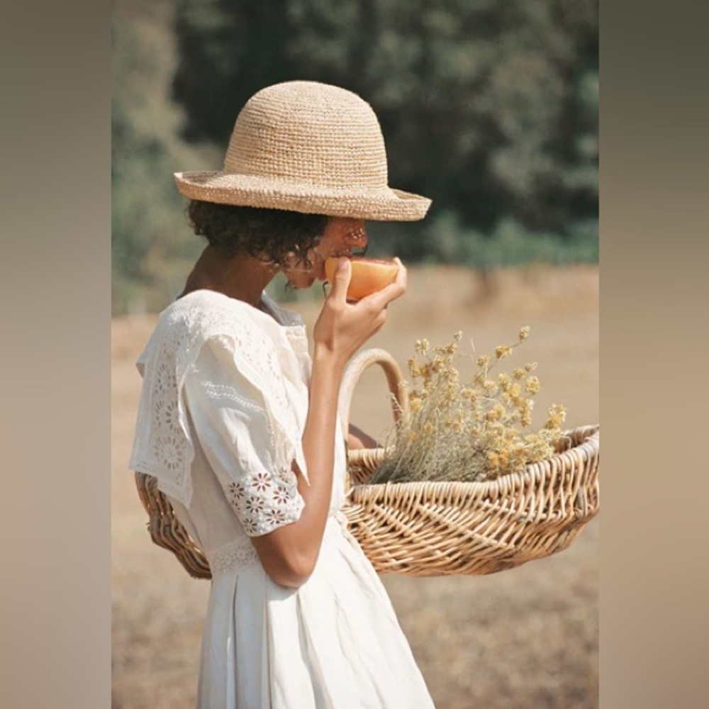 Lack of Color Raffia Cruiser Hat
